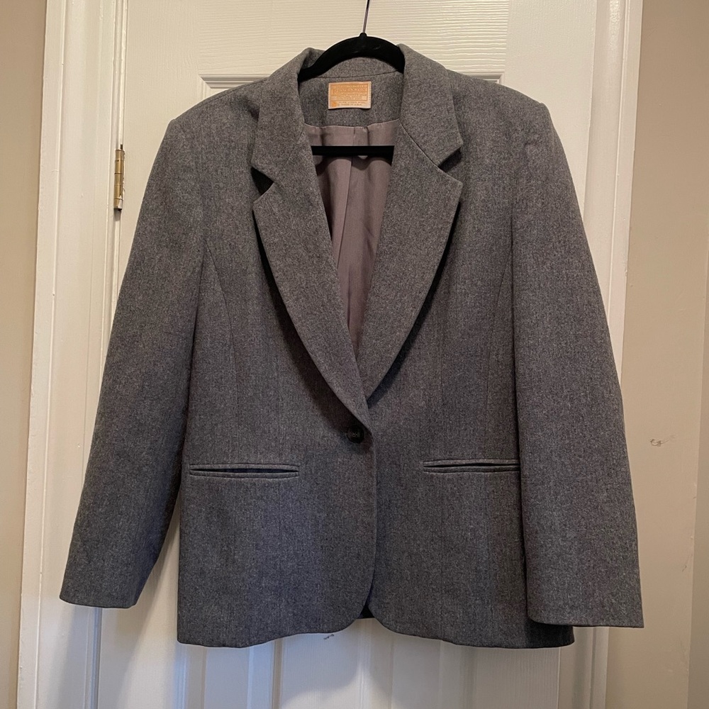Pendleton Wool Blazer Grey - image 1